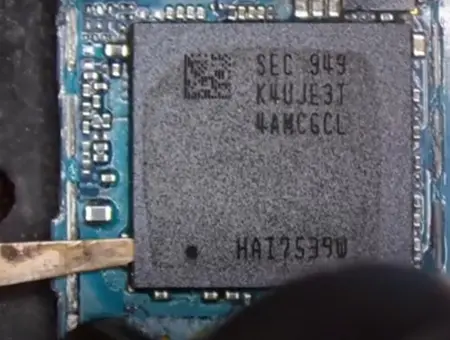 Samsung A51 реболл процессора Самсунг А51 снимаем процессор
